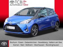 Blau Gebraucht 2019 Toyota Yaris Hybrid Style Kleinwagen | 17.989 € (Etwas zu teuer)