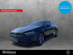 Schwarz Gebraucht 2024 Mercedes A200 AMG line Limousine | 31.690 € (Fairer Preis)