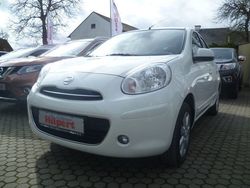 Weiß metallic Gebraucht 2012 Nissan Micra Kleinwagen | 6.900 € (Fairer Preis)