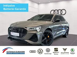 Chronosgrau metallic Gebraucht 2022 Audi e-tron Sportback Black Edition SUV | 50.580 € (Teuer)