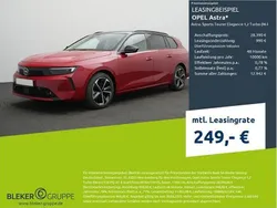 Kardio rot (metallic Neu 2025 Opel Astra Elegance Kombi | 26.290 € (Guter Preis)
