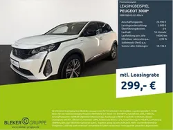 Weiß Gebraucht 2021 Peugeot 3008 Allure SUV | 25.990 € (Superpreis)