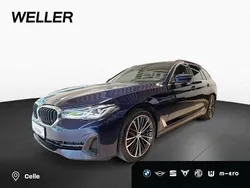 Tansanitblau ii (blau) Gebraucht 2023 BMW 520 Sport Line Kombi | 39.450 € (Guter Preis)