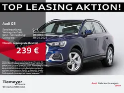 Navarrablau metallic Gebraucht 2024 Audi Q3 Advanced Plus SUV | 38.450 € (Guter Preis)