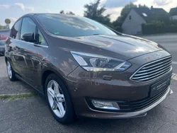 Grau Gebraucht 2018 Ford C-MAX Titanium Van / Kleinbus | 13.990 € (Fairer Preis)