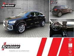 Schwarz (mythosschwarz metallic) Gebraucht 2024 Audi Q2 Advanced SUV | 27.920 € (Guter Preis)