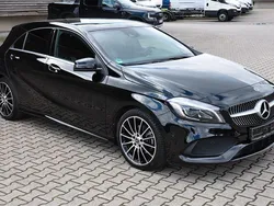 Schwarz Gebraucht 2018 Mercedes A180 AMG line Limousine | 18.990 € (Fairer Preis)