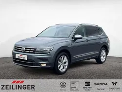 Grau Gebraucht 2021 VW Tiguan Allspace Highline SUV | 28.289 € (Guter Preis)