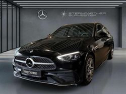 Schwarz Gebraucht 2025 Mercedes C300 AMG Limousine | 45.890 € (Fairer Preis)
