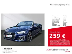 Navarrablau metallic Gebraucht 2024 Audi A5 Cabriolet S-Line Cabrio | 58.480 € (Fairer Preis)