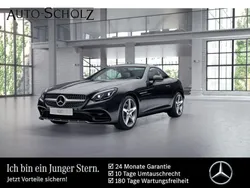 Metalliclack obsidianschwarz Gebraucht 2020 Mercedes SLC300 AMG Cabrio | 47.762 € (Teuer)