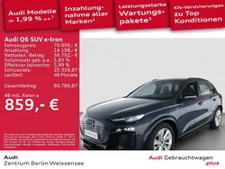 Plasmablau metallic Gebraucht 2025 Audi Q6 e-tron Ambiente SUV | 70.990 € (Guter Preis)