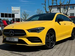 Sonnengelb Gebraucht 2022 Mercedes CLA250e Shooting Brake AMG line Kombi | 33.900 € (Fairer Preis)