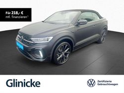 Schwarz matt Gebraucht 2025 VW T-Roc Cabriolet R-line Edition Cabrio | 37.833 € (Etwas zu teuer)
