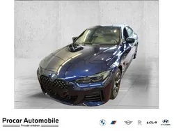Blau Gebraucht 2024 BMW 420 Gran Coupé M Sport Coupé | 40.495 € (Superpreis)
