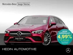 Rot Gebraucht 2021 Mercedes CLA200 Shooting Brake AMG Kombi | 31.891 € (Fairer Preis)