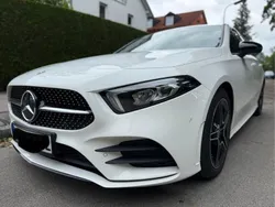 Weiß Gebraucht 2022 Mercedes A200 AMG line Kleinwagen | 27.400 € (Guter Preis)
