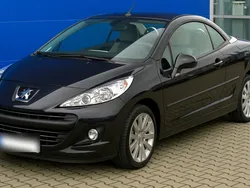 Schwarz Gebraucht 2007 Peugeot 206 CC Cabrio | 2.299 € (Fairer Preis)