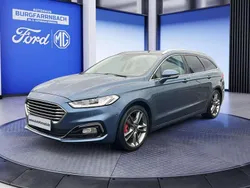Chromablau metallic Gebraucht 2019 Ford Mondeo Titanium Kombi | 16.990 € (Etwas zu teuer)