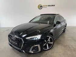 Schwarz Gebraucht 2021 Audi A5 Sportback S-Line Limousine | 38.990 € (Teuer)