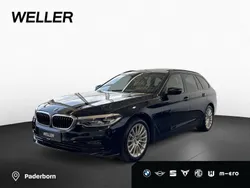 Black sapphire (schwarz) Gebraucht 2020 BMW 530 Sport Line Kombi | 38.900 € (Fairer Preis)