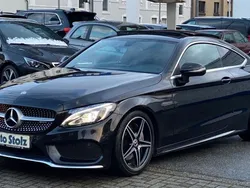 Schwarz Gebraucht 2016 Mercedes C250 AMG line Coupé | 26.900 € (Fairer Preis)