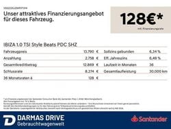 Weiß Gebraucht 2021 Seat Ibiza Beats Limousine | 13.790 € (Superpreis)