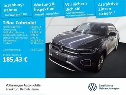 Rauchgrau metallic/schwarz Gebraucht 2025 VW T-Roc Cabriolet Style Cabrio | 31.980 € (Superpreis)