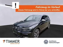 Schwarz Gebraucht 2021 VW Tiguan Allspace R-line SUV | 35.441 € (Guter Preis)