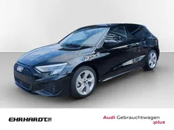Schwarz Gebraucht 2023 Audi A3 Sportback S-Line Limousine | 30.790 € (Fairer Preis)
