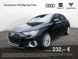 Schwarz Gebraucht 2024 Audi A3 Sportback Advanced Limousine | 24.380 € (Guter Preis)