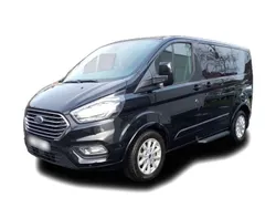Schwarz Gebraucht 2024 Ford Transit Custom Titanium X Van | 59.201 €