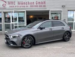 Mountaingrau met. Gebraucht 2019 Mercedes A250 AMG line Limousine | 26.990 € (Fairer Preis)