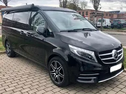 Schwarz Gebraucht 2018 Mercedes V250 Marco Polo Van / Kleinbus | 52.500 € (Etwas zu teuer)