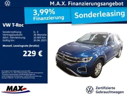 Blau Gebraucht 2024 VW T-Roc Style SUV | 29.459 € (Guter Preis)