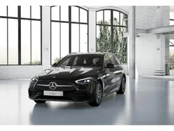 Schwarz Gebraucht 2024 Mercedes C220 AMG Kombi | 42.066 € (Guter Preis)