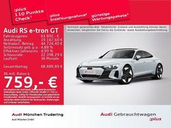 Grau Gebraucht 2022 Audi e-tron GT quattro Sport Limousine | 63.892 € (Superpreis)