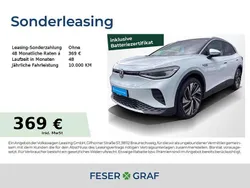 Gletscherweiß metallic schwarz Gebraucht 2022 VW ID.4 Pro SUV | 34.680 € (Fairer Preis)