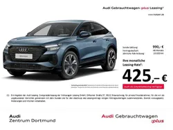Geysirblau metallic Gebraucht 2025 Audi Q4 Sportback e-tron Advanced SUV | 48.744 € (Fairer Preis)