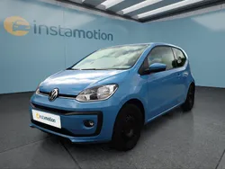 Blau Gebraucht 2021 VW up! Kleinwagen | 10.349 € (Fairer Preis)