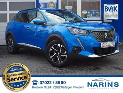 Blau Gebraucht 2021 Peugeot 2008 Allure SUV | 17.590 € (Fairer Preis)
