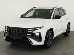 Atlas white Neu 2025 Hyundai Tucson N Line SUV | 35.495 € (Fairer Preis)