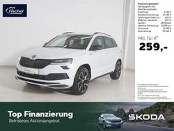 Weiss Gebraucht 2021 Skoda Karoq SportLine SUV | 30.980 € (Etwas zu teuer)