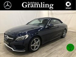 Cavansitblau (metallic) Gebraucht 2017 Mercedes C200 AMG Cabrio | 24.499 € (Fairer Preis)