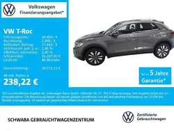 Indiumgrau metallic Gebraucht 2025 VW T-Roc Goal SUV | 28.490 € (Fairer Preis)