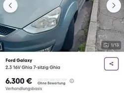 Grau Gebraucht 2009 Ford Galaxy Ghia Van / Kleinbus | 4.800 € (Guter Preis)