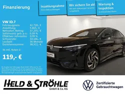 Grenadillschwarz metallic Gebraucht 2024 VW ID.7 Pro Limousine | 42.720 € (Fairer Preis)
