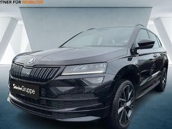 Schwarz Gebraucht 2021 Skoda Karoq SportLine SUV | 25.480 € (Fairer Preis)