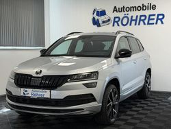 Silber Gebraucht 2021 Skoda Karoq SportLine SUV | 21.950 € (Fairer Preis)