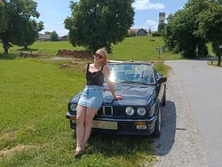 Schwarz Gebraucht 1986 BMW 325 Cabriolet Cabrio | 19.999 €